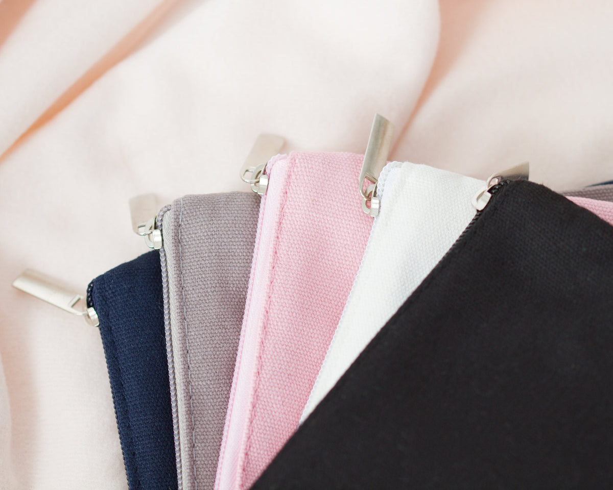 The Catch-All Canvas Zip Pouch