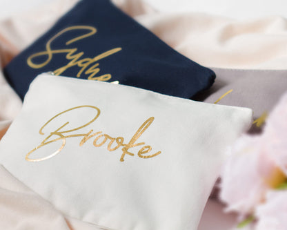The Catch-All Canvas Zip Pouch