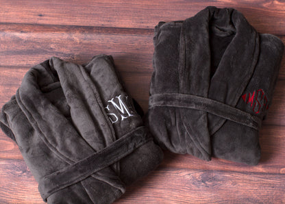 Men's Ultra Soft Fleece Robe