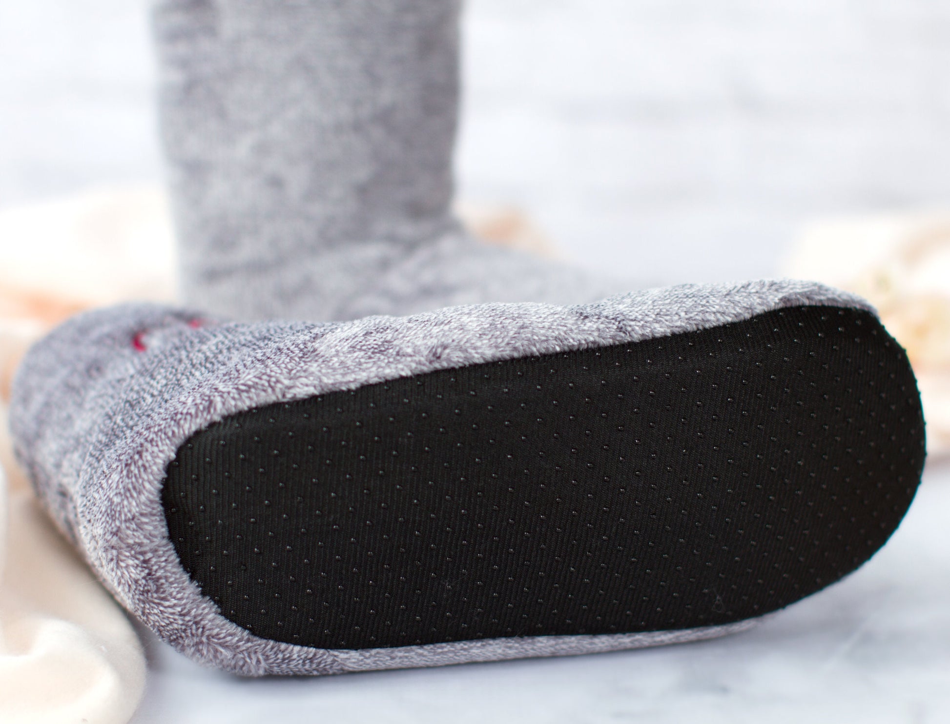 The Snowed-In Sherpa Bootie Slipper — personalized women's bootie slippers