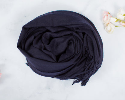The First Frost Plush Pashmina Scarf — personalized plush pashmina scarf