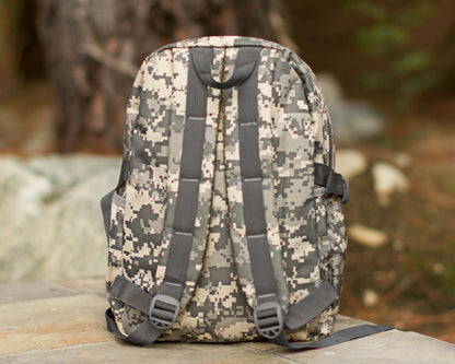 The Recess Canvas Camo Backpack — personalized camo backpack