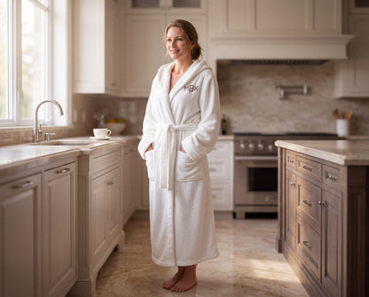 The Homebody Hooded Fleece Robe