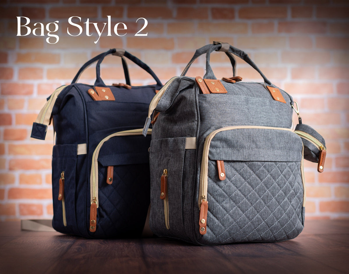 The Nursery Run Diaper Backpack — personalized diaper bag backpack